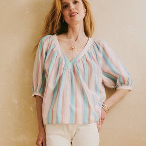 OPHELIA & INDIGO EDIE RAINBOW TOP - MED